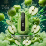 Malaki Flonq Ultra 20000 Puffs Disposable Vape Sour Apple