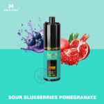 Mosmo Fakhama 60k Disposable Vape Sour Blueberries Pomegranate
