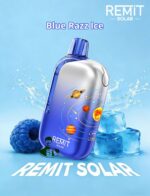 Remit Solar 50000 Puffs Disposable Vape Blue Razz Ice