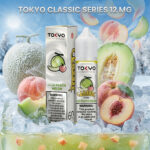 Tokyo Classic Series 12MG 60ML Iced Peach Melon