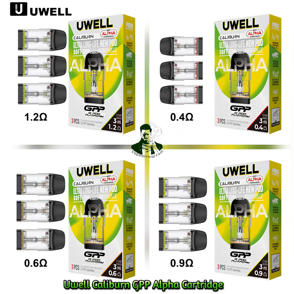 UWELL GPP ALPHA Cartridge 3ml