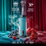 XTRA SULTAN 100K Puffs Shisha Disposable Blueberry Raspberry