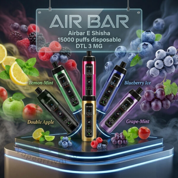 Airbar E Shisha 15000 Puffs Disposable Vape