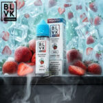 BLVK 60ml E-Liquid 3mg Strawberry Menthol