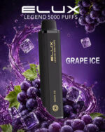ELUX Legend 5000 Puffs Disposable Vape Grape Ice