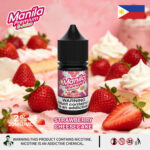 Manila Premium Salt Nic 30ml Strawberry Cheesecake