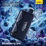 Uwell Caliburn Bar 100K Disposable Vape Blueberry Ice