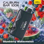 Uwell Caliburn Bar 100K Disposable Vape Blueberry Watermelon
