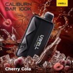 Uwell Caliburn Bar 100K Disposable Vape Cherry Cola