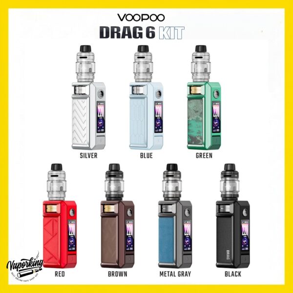 VOOPOO Drag 6 Kit 4400mAh Built Battery