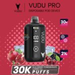 VUDU Pro 30000 Puffs Disposable Vape Blackberry Pomegranate Cherry Ice