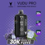 VUDU Pro 30000 Puffs Disposable Vape Grape Ice