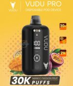 VUDU Pro 30000 Puffs Disposable Vape Mango Passionfruit