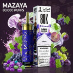 Mazaya Deep Cloud Shisha 80000 Puffs Disposable Grape