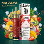 Mazaya Deep Cloud Shisha 80000 Puffs Disposable Love