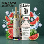 Mazaya Deep Cloud Shisha 80000 Puffs Disposable Lush Ice