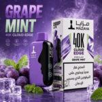 Mazaya Deep Lite Cloud Edge 40000 Puffs Grape Mint