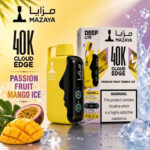 Mazaya Deep Lite Cloud Edge 40000 Puffs Passion Fruit Mango Ice