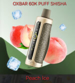 Oxbar Shisha 60000 Puffs Disposable Vape Peach Ice