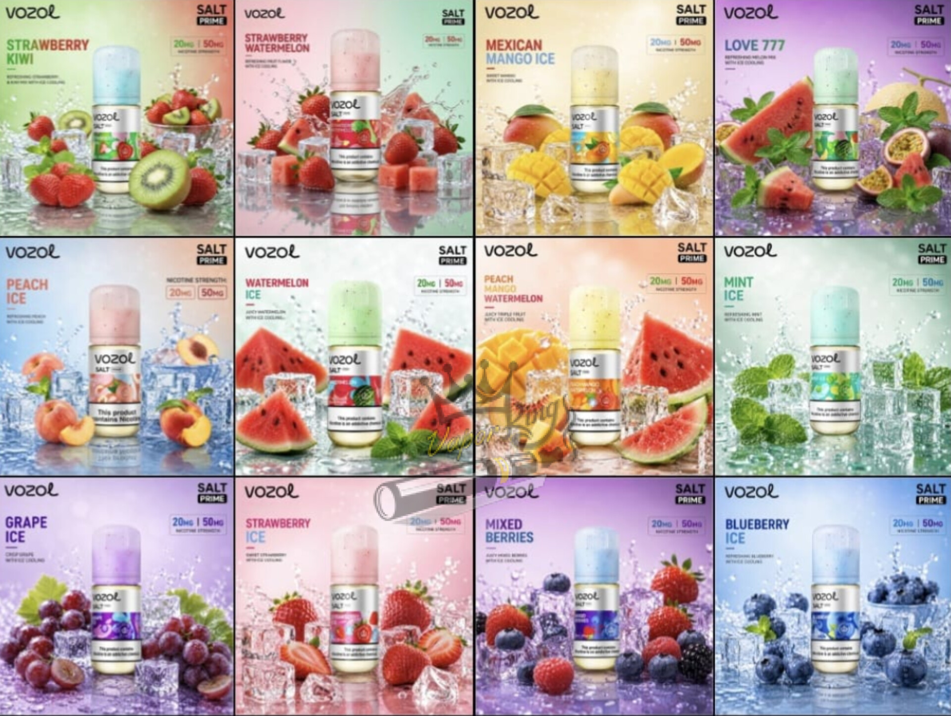 Vozol Salt Prime 30ml Vozol Salt Prime 30ml
