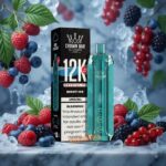 Al Fakher Crown Bar 12K Crystal V2 Disposable Berry Ice