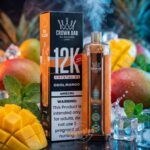 Al Fakher Crown Bar 12K Crystal V2 Disposable Cool Mango