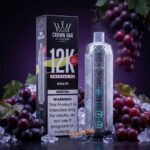 Al Fakher Crown Bar 12K Crystal V2 Disposable Grape
