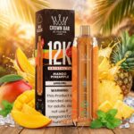 Al Fakher Crown Bar 12K Crystal V2 Disposable Mango Pineapple