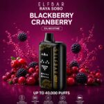 Elf Bar Raya Sobo 40000 Puffs Disposable Blackberry Cranberry