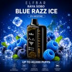 Elf Bar Raya Sobo 40000 Puffs Disposable Blue Razz Ice