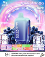 GEEK BAR PCE 40000 Puffs Disposable Vape Blue Razz Ice