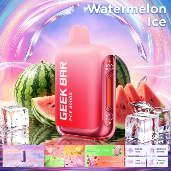 GEEK BAR PCE 40000 Puffs Disposable Vape Watermelon Ice