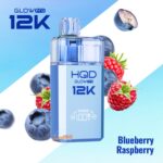 HQD Glow PRO 12000 Puffs Disposable Kit Blueberry Raspberry