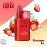 HQD Glow PRO 12000 Puffs Disposable Kit Strawberry Ice
