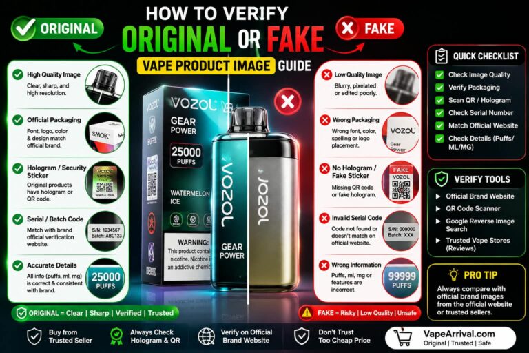 How to Verify an Original Vape Product