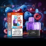 Hqd Glow Pro 12000 Puffs Replacement Pod Blue Razz Cherry