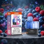 Hqd Glow Pro 12000 Puffs Replacement Pod Blueberry Raspberry