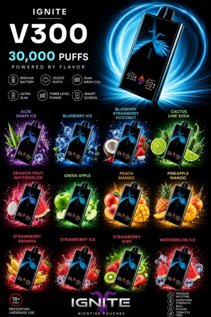 IGNITE V300 30000 Puffs Disposable Vape