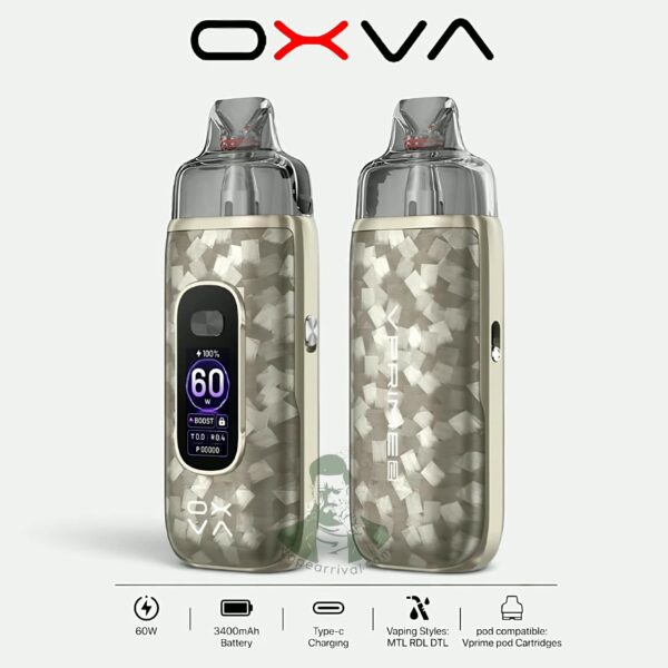 OXVA VPrime 2 Pod Vape Kit Shard Gold