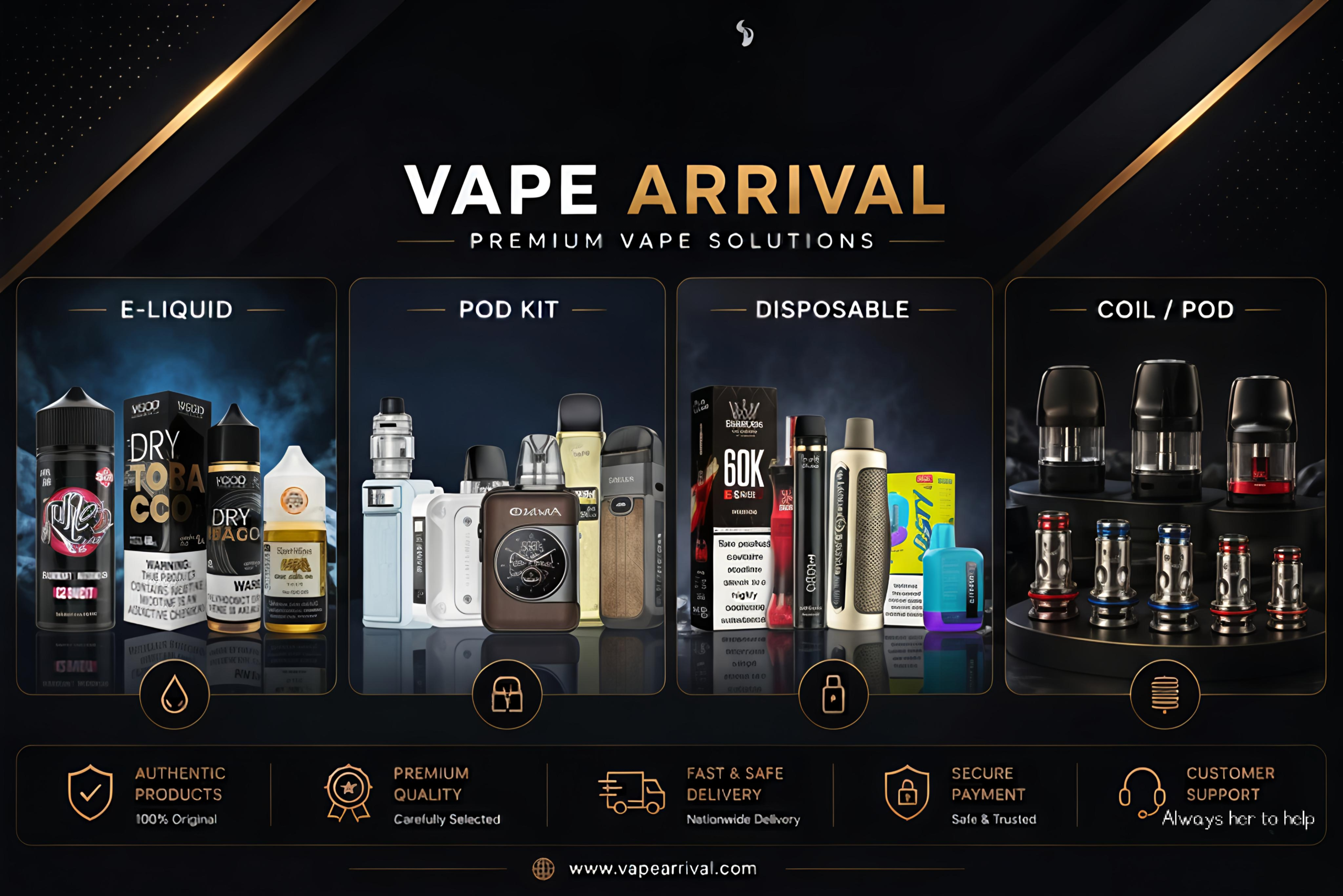 Vape Arrival Vape Shop In UAE,DUBAI