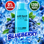 AIR BAR NANO ZERO 1200 Puffs Disposable Blueberry Ice