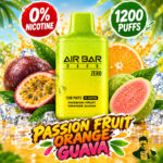 AIR BAR NANO ZERO 1200 Puffs Disposable Passionfruit Orange Guava