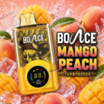 Bounce Turbo 60000 Puffs Disposable Mango Peach