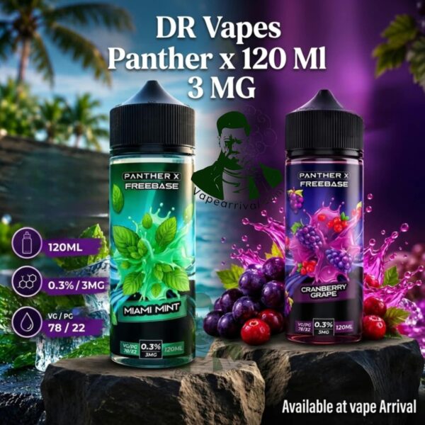 DR Vapes Panther X 120ml 3MG