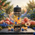 DR Vapes Panther X 120ml 3MG Peach Blue Razz