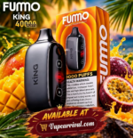 FUMMO King 40000 Puffs Disposable Vape Mango Passionfruit