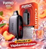FUMMO King 40000 Puffs Disposable Vape Peach Ice