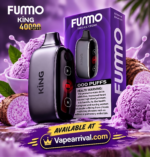 FUMMO King 40000 Puffs Disposable Vape Taro Ice Cream