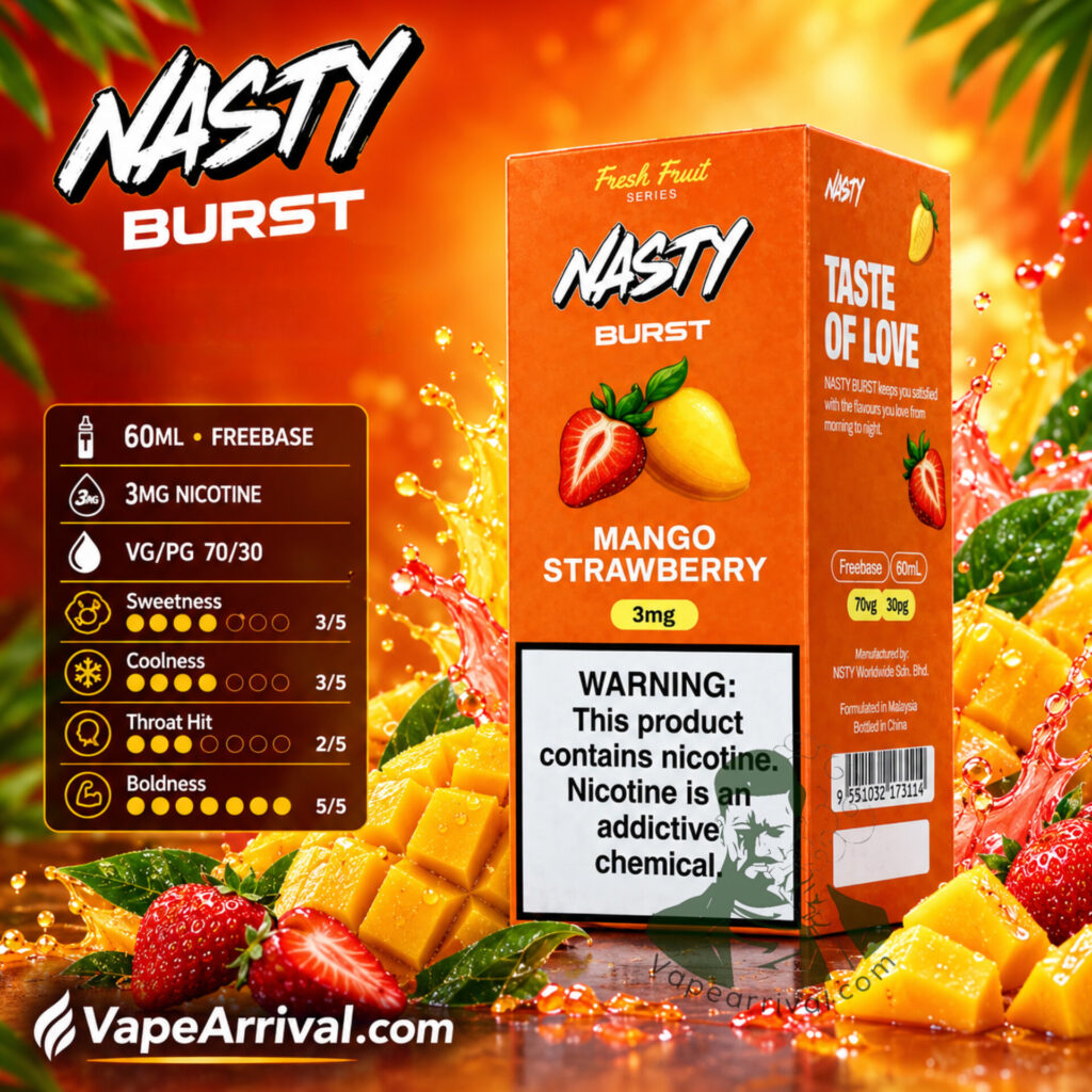 Nasty Burst 60ml 3mg Vape Juice