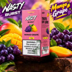 Nasty Burst 60ml 3mg Vape Juice Mango Grape
